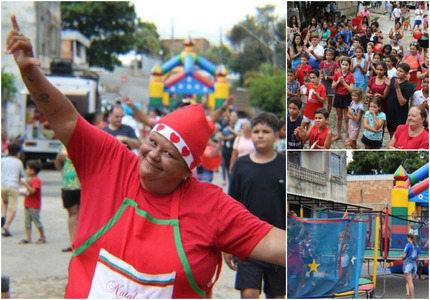 Madrinha do “Natal dos Amigos", vereadora Ana Paula do Quintino prepara mais uma edição do evento, que beneficiará mais de 200 crianças em Divinópolis montagem natal da ana paula do quintino (1)