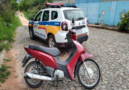 Adolescentes de Divinópolis são apreendidos no bairro Padre Eustáquio, após furtarem moto moto (1)
