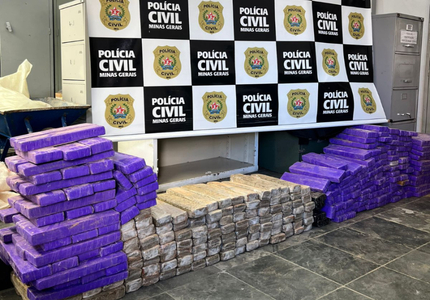 Polícia Civil apreende 350 Kg de maconha, que seria vendida na Região Centro-Oeste de Minas pcmg_denarc_papagaios (1)