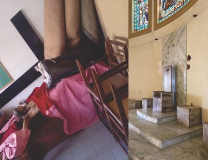 Fiéis da Catedral de Divinópolis aderem abaixo-assinado contra retirada de crucifixo do altar; imagem é encontrada no porão