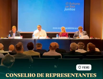 Conselho de Representantes da FIEMG aprova reforma de estatuto e prorroga mandato da atual diretoria por mais um ano FIEMG 2
