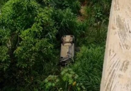 Milagre na estrada: Padre Adelmo, da Paróquia de Pará de Minas, sofre queda da ponte enquanto transitava pela BR-262