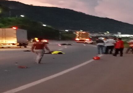 Mulher sofre trauma grave em acidente de trânsito na BR-262, em Pará de Minas