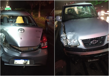 Jovem de 21 anos e idoso de 81 se acidentam na MG-050, em Divinópolis montagem acidente mg-050 (1)