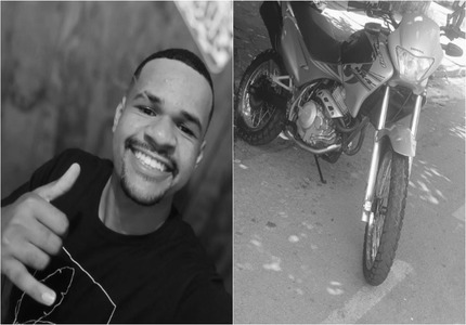 Morre Lucas, acidentado no fim de semana em Divinópolis; O jovem comprou a moto no mesmo dia do acidente