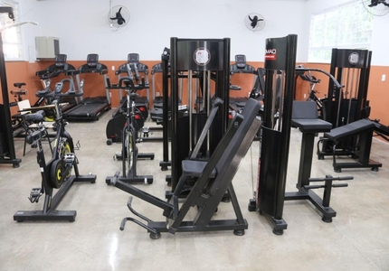 Treinamento físico gratuito na UEMG ajuda mulheres com obesidade em Divinópolis IMG_7619