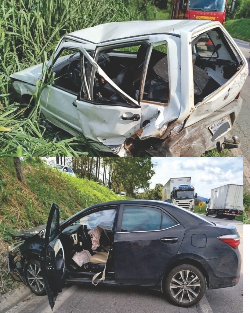 Acidente na BR-494 deixa idoso com ferimentos graves em Divinópolis; motorista em alta velocidade colide com trazeira do Fiat acidente corola - fiat 2