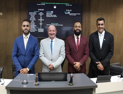 Primeira reunião ordinária da Câmara: Mais de 60 proposições em pauta WhatsApp Image 2025-02-04 at 13.10.47