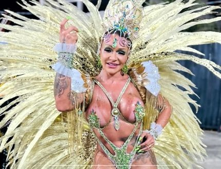 Musa da escola de samba Independente de Boa Vista morre horas após desfile no Carnaval de Vitória