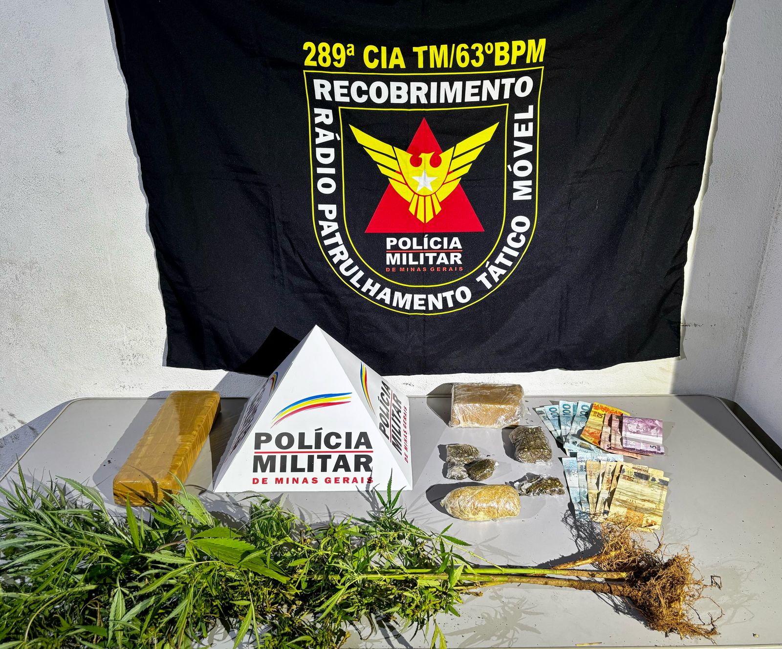 Polícia Militar em Formiga detém sete pessoas e apreende drogas em ações de combate ao tráfico
