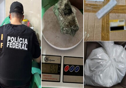 Substâncias usadas para “turbinar” cocaína em Minas Gerais são detidas pela PF