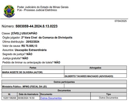 EDITAL DE USUCAPIÃO EDITAL