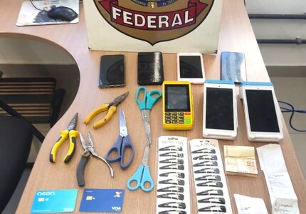 PF prende quadrilha que usava chupa-cabra na Caixa