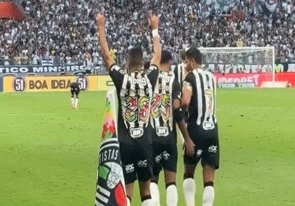 "Cuello da Páscoa" dá vitória ao Galo e chocolate amargo ao Botafogo cuello páscoa