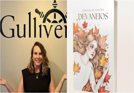 Escritora e jornalista, Gracielle Castro lança primeiro livro na FIEMG Regional Centro-Oeste gracielle castro montagem livro devaneios capa site (1)