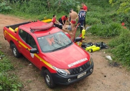 Salto mortal: Homem vê irmão de 47 anos pular, se afogar e morrer no Rio Pará, em Divinópolis