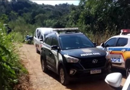 Morto em São Gonçalo do Pará tem corpo encontrado com sinais de agressão viaturas pc e pm em sgp (1)