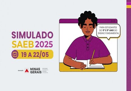 Primeiro simulado do Saeb será aplicado para estudantes da rede estadual de ensino 1000325422