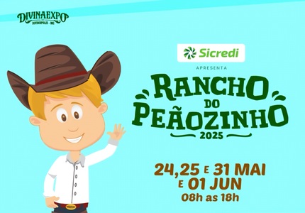 Rancho do Peãozinho volta na Divinaexpo 2025 com atrações lúdicas e foco educativo para as crianças 1000333609