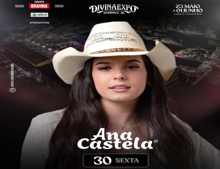 Ana Castela – O fenômeno do agro-pop chega à Divinaexpo 2025 com carisma e muita energia Ana castela