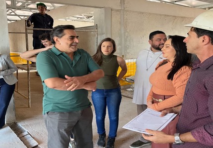 Com emenda de R$ 1 milhão do deputado federal Domingos Sávio, CMEI Jardim das Oliveiras será inaugurado em outubro Domingos Sávio CMEI 1