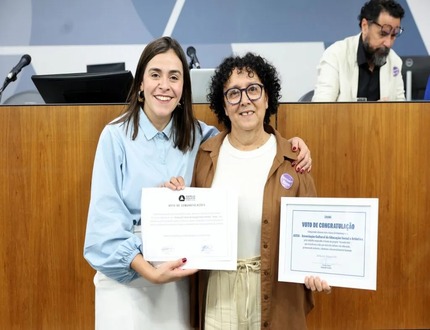 Projeto “Fazendo Arte”, da Acesa, é homenageado na Assembleia Legislativa de Minas Gerais Projeto “Fazendo Arte”, da Acesa, é homenageado na Assembleia Legislativa de Minas Gerais. (FOTO: Divulgação/Assessoria de Comunicação)