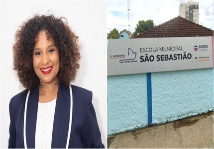 Câmara aprova projeto da vereadora Kell Silva, que inclui autores divinopolitanos nas escolas públicas da cidade montagem kell escola