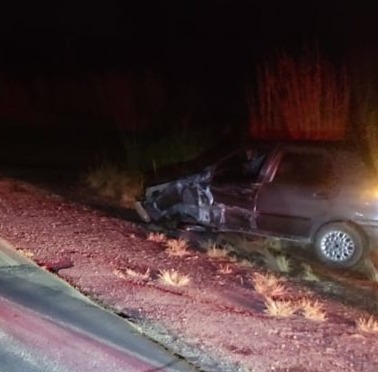 Motorista bêbado e sem CNH provoca acidente e quase causa tragédia na MG-260 FOTO: Policia Rodoviária