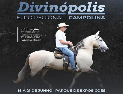 Divinópolis sedia exposição do Cavalo Campolina, com programação gratuita e atrações regionais