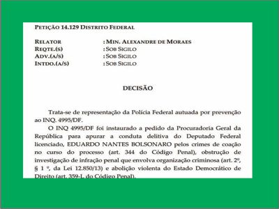 Exclusivo: Veja decisão, na íntegra, em que Moraes determina medidas cautelares contra Bolsonaro; tentativa de golpe continua, de outra forma