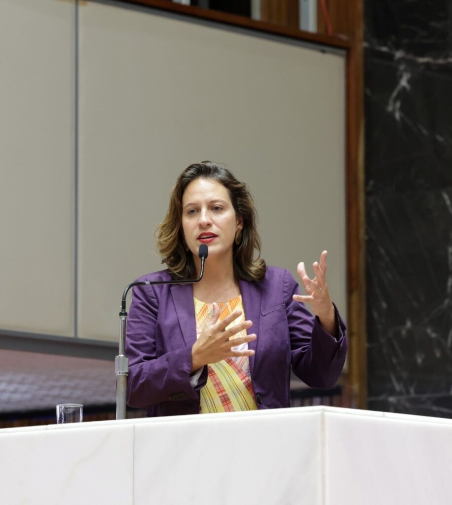 Deputada Bella Gonçalves dispara contra Zema: “Come banana com casca e ataca a educação em Minas” Deputada Bella Gonçalves dispara contra Zema “Come banana com casca e ataca a educação em Minas”