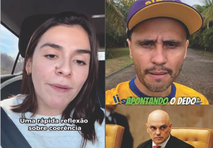 Deputada Lohanna reage ao senador Cleitinho e diz que, "o Deus deles, é Trump; a Patria é os EUA; e a família é o clã Bolsonaro" Lohanna - Cleitinho 4