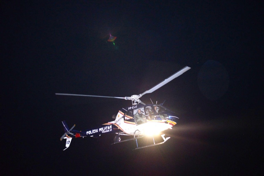 Operações intensas da PM com helicóptero resultam na prisão de seis foragidos em Divinópolis