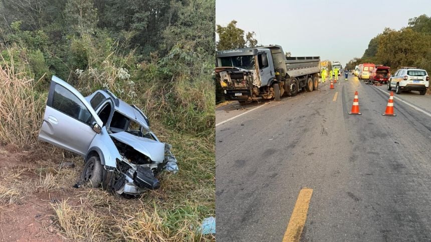 Sargento da PM morre após acidente na BR-262, em Bom Despacho