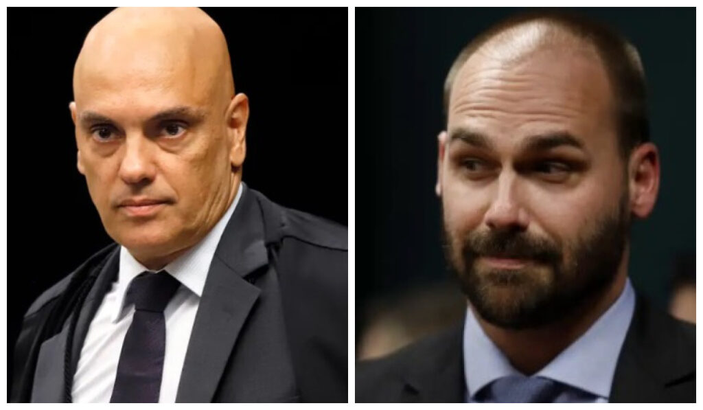 Moraes trava bens de Eduardo Bolsonaro e retém salário após denúncia nos EUA certo