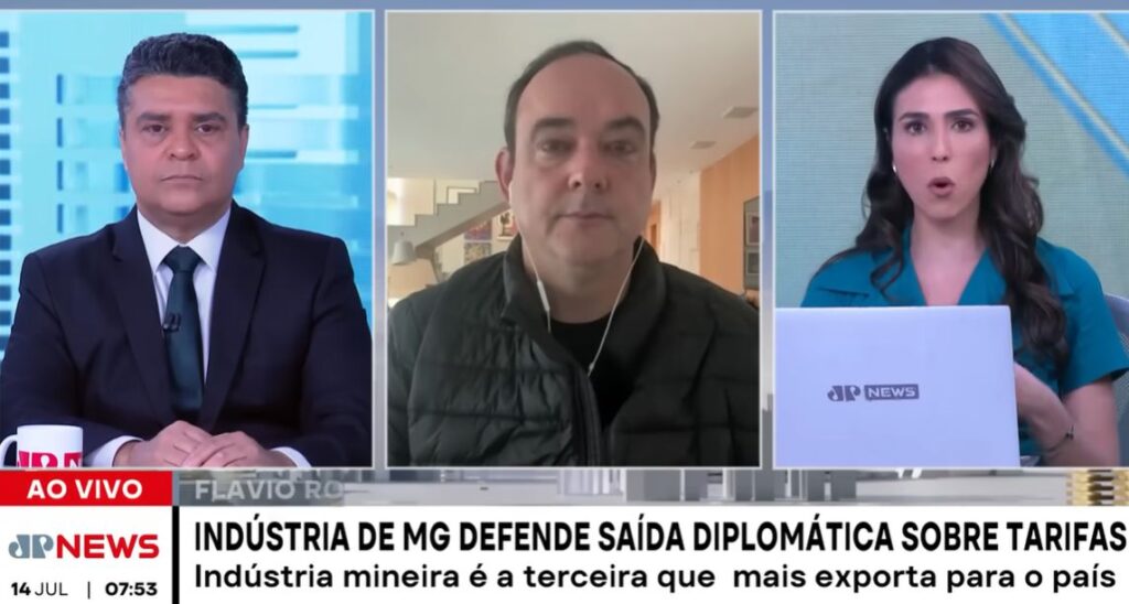 Taxação dos EUA: Roscoe (FIEMG) prefere ignorar soberania do Brasil e ingerência de Trump; afaga bolsonarismo de olho em 2026 flavio
