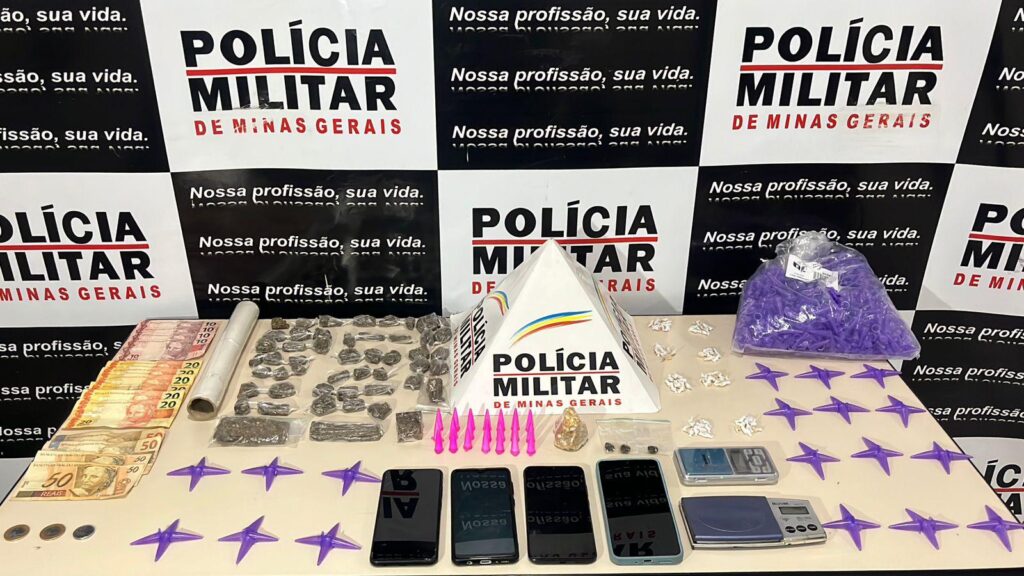“Boca de fumo” estourada em Samonte: crack, cocaína e maconha são apreendidos pela PM martinho campos