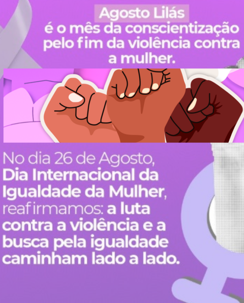 Agosto Lilás e Dia Internacional da Igualdade Feminina: o lugar da mulher é onde ela quiser e nenhuma será livre enquanto uma ainda sofrer violência Bombeiro (5)