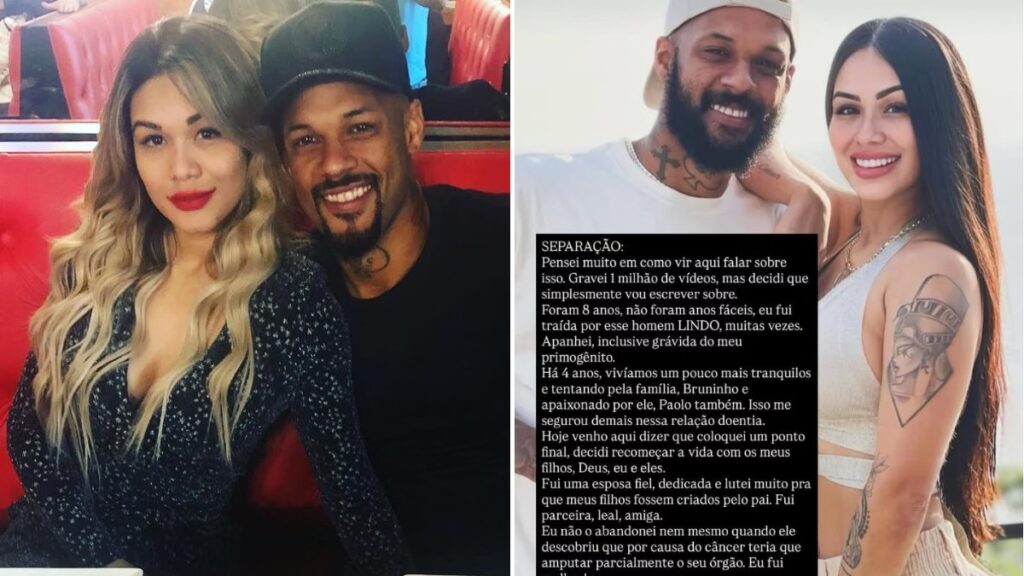 Esposa expõe agressões e amputação genital de Bruno Silva, ex-Cruzeiro Esposa expõe agressões e amputação genital de Bruno Silva, ex-Cruzeiro.(FOTO: Reprodução Redes Sociais)