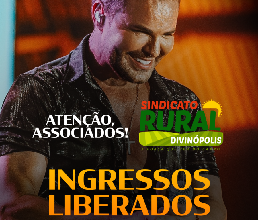 Eduardo Costa em Divinópolis; Sindicato libera ingressos grátis para associados