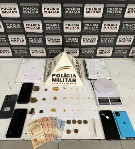 Ação da Polícia Militar no bairro Tietê resulta na prisão de três suspeitos por tráfico de drogas