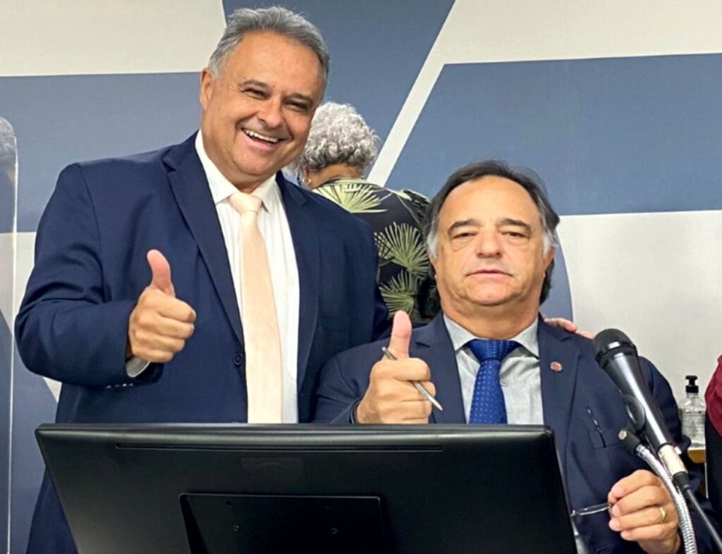 Prefeito Gustavo Mitre celebra projeto do deputado Mauro Tramonte que pode eternizar doce de leite artesanal de Itaúna como patrimônio cultural e gastronômico de Minas Mauro Tramonte - Gustavo Mitre 2