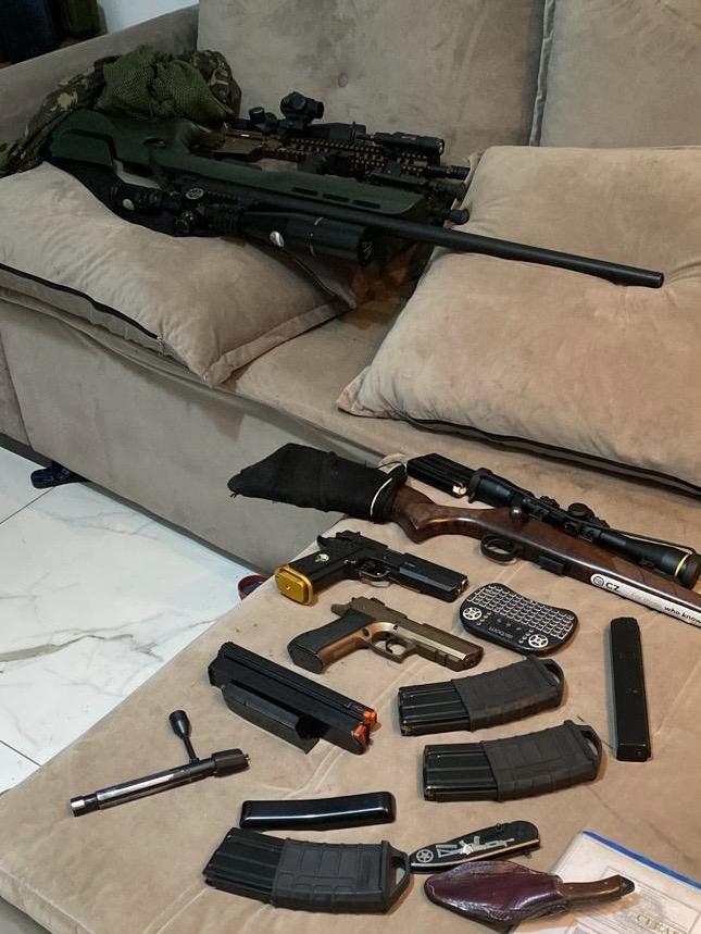 Polícia Federal: Operação Senhores da Guerra mira 38 suspeitos em três estado