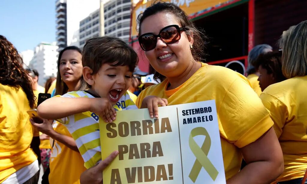 Setembro Amarelo une prevenção ao suicídio e doação de órgãos em campanhas de vida Setembro Amarelo une prevenção ao suicídio e doação de órgãos em campanhas de vida.(FOTO: Reprodução Agencia Brasil)