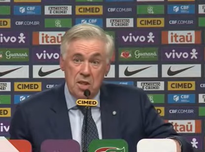 Sem Neymar, Ancelotti convoca novatos e consolidados para os últimos jogos das eliminatórias TÉCNICO SELEÇÃO
