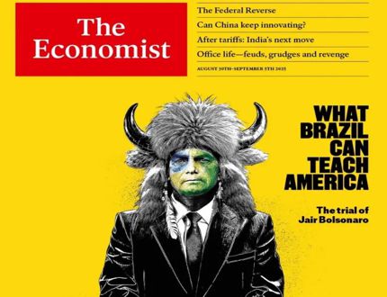 ‘The Economist’ exalta Brasil como lição de democracia e acende alerta do populismo de Trump nos EUA