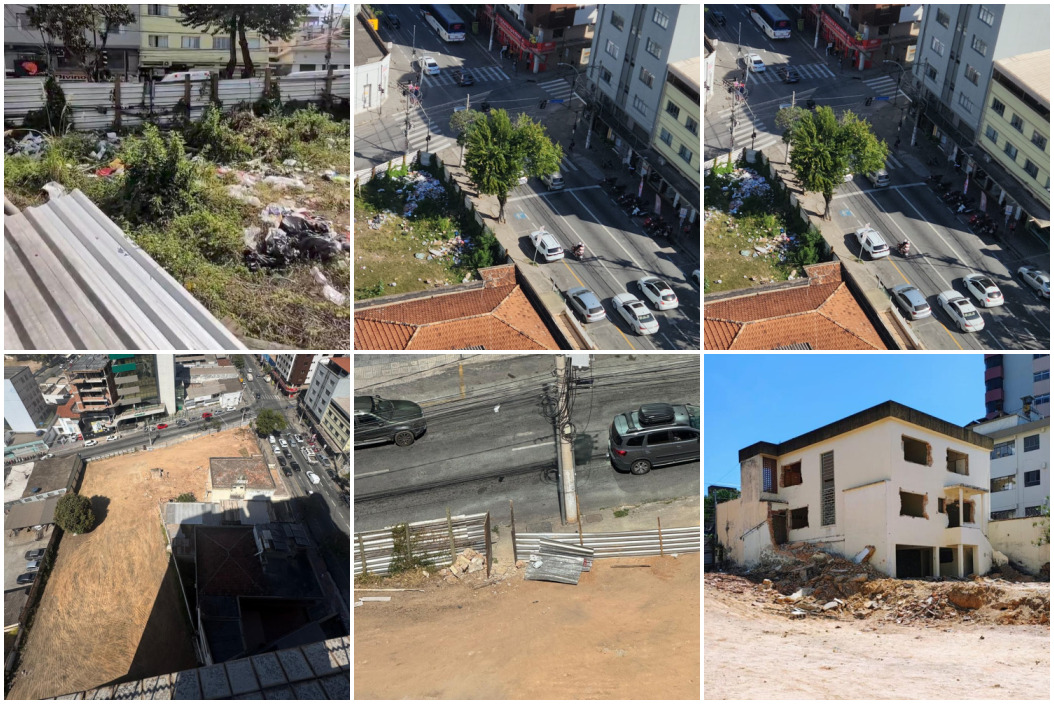 Matéria do Divinews provoca MP, que instaura procedimento, e terreno abandonado no centro de Divinópolis é limpo