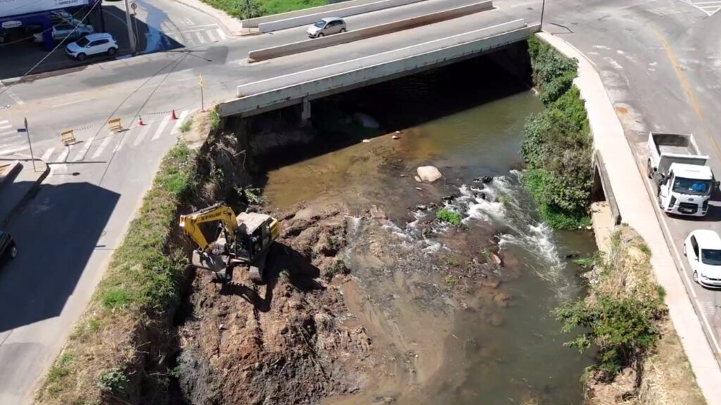 Obras no Rio São João ampliam segurança da população e preservam meio ambiente em Itaúna itauna 01.jpeg
