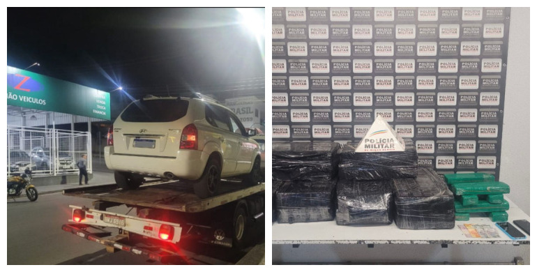 Casal é preso com 150 kg de maconha em caminhonete em Divinópolis 175759614394110