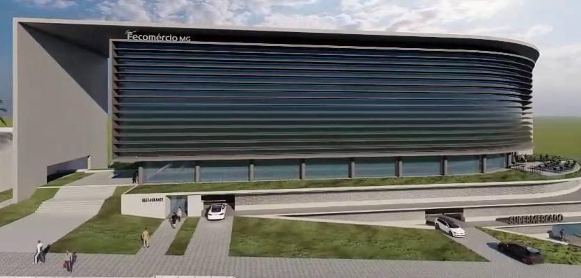 Fecomércio MG inicia construção de nova sede em BH com investimento de R$ 90 milhões